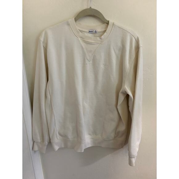 Katin Sweatshirt Mens Small Cream Crewneck - Picture 1 of 8